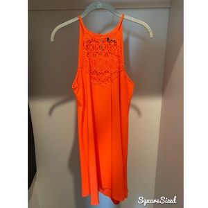 Orangey Summer Dress